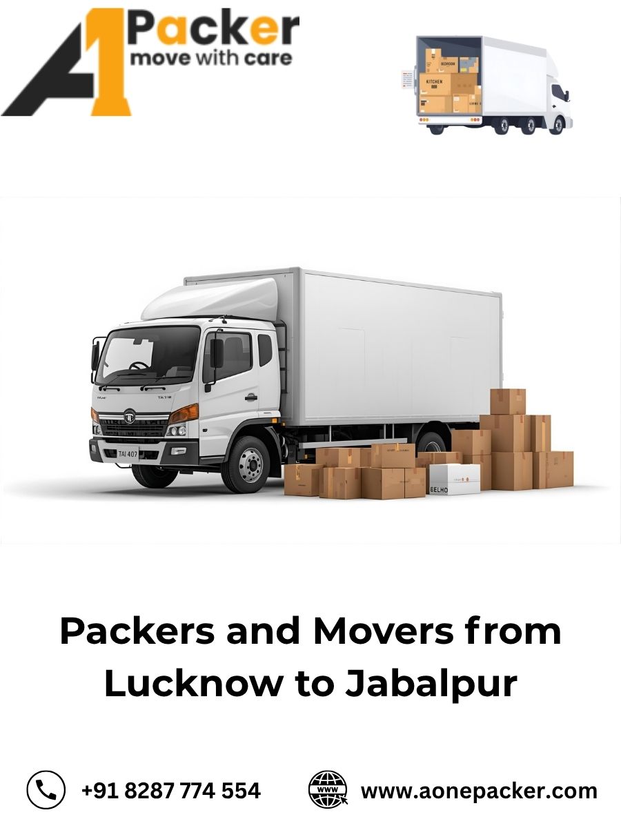Packers and Movers from Lucknow to Jabalpur