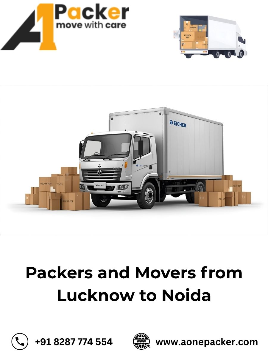 Packers and Movers from Lucknow to Noida