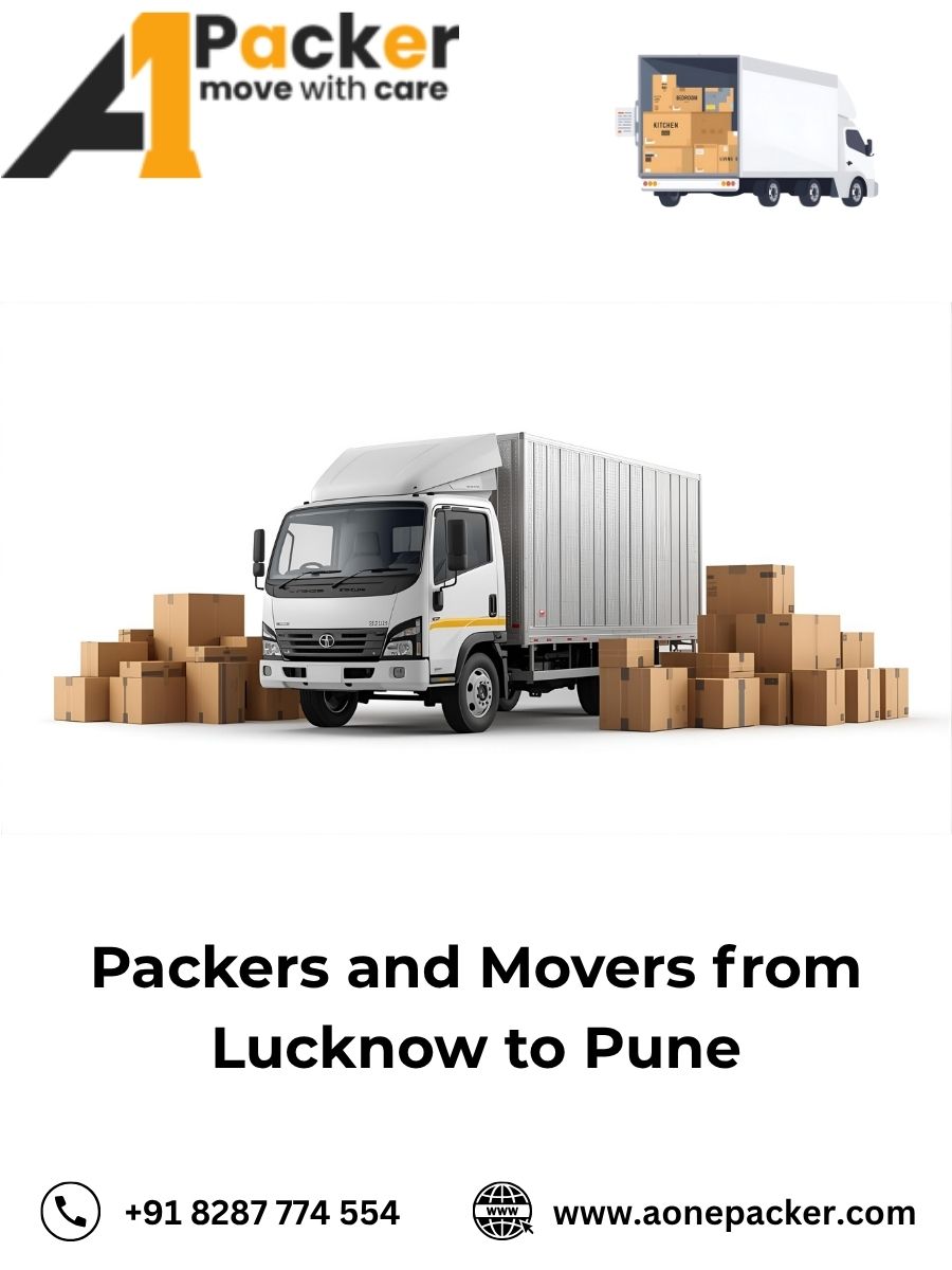 Packers and Movers from Lucknow to Pune