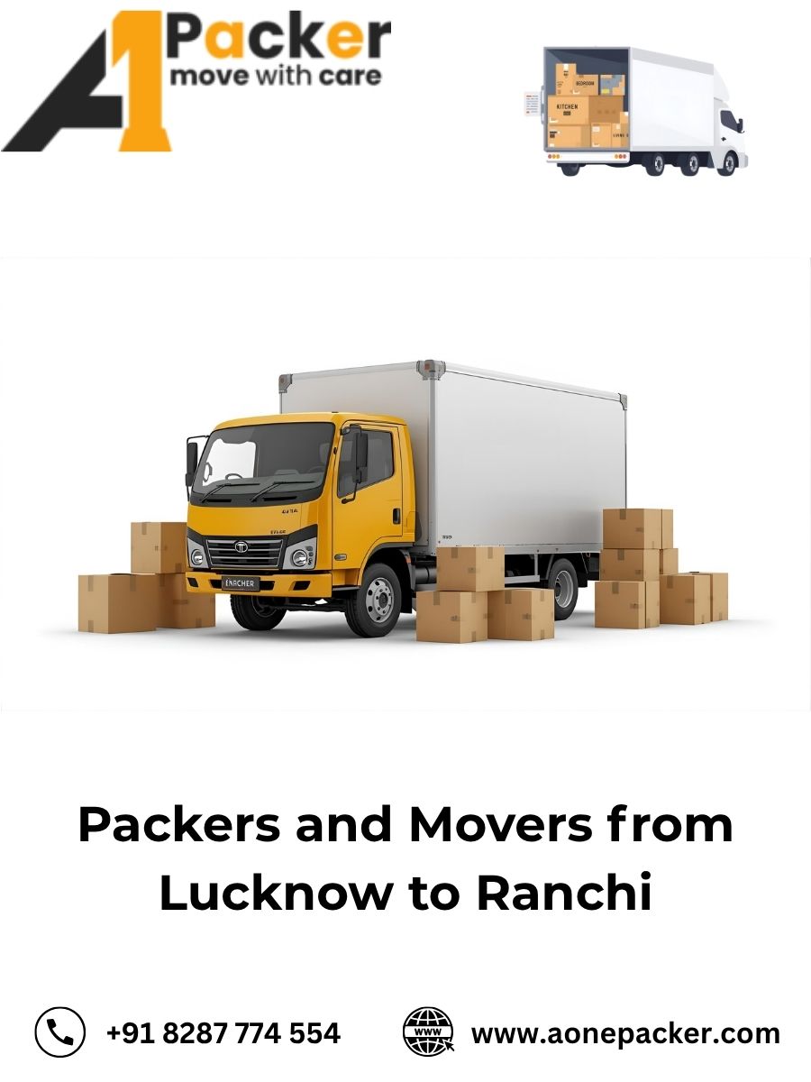 Packers and Movers from Lucknow to Ranchi