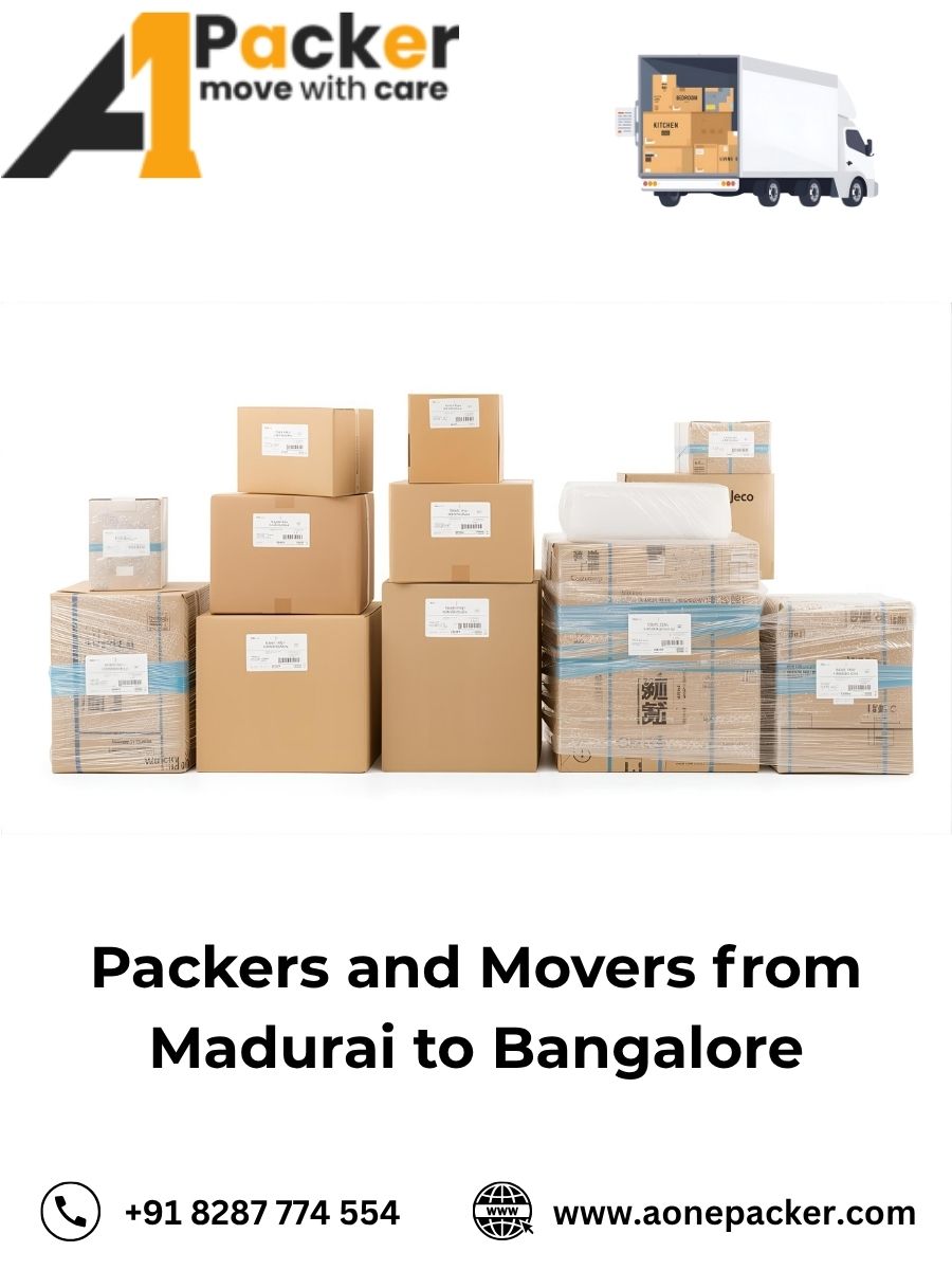 Packers and Movers from Madurai to Bangalore