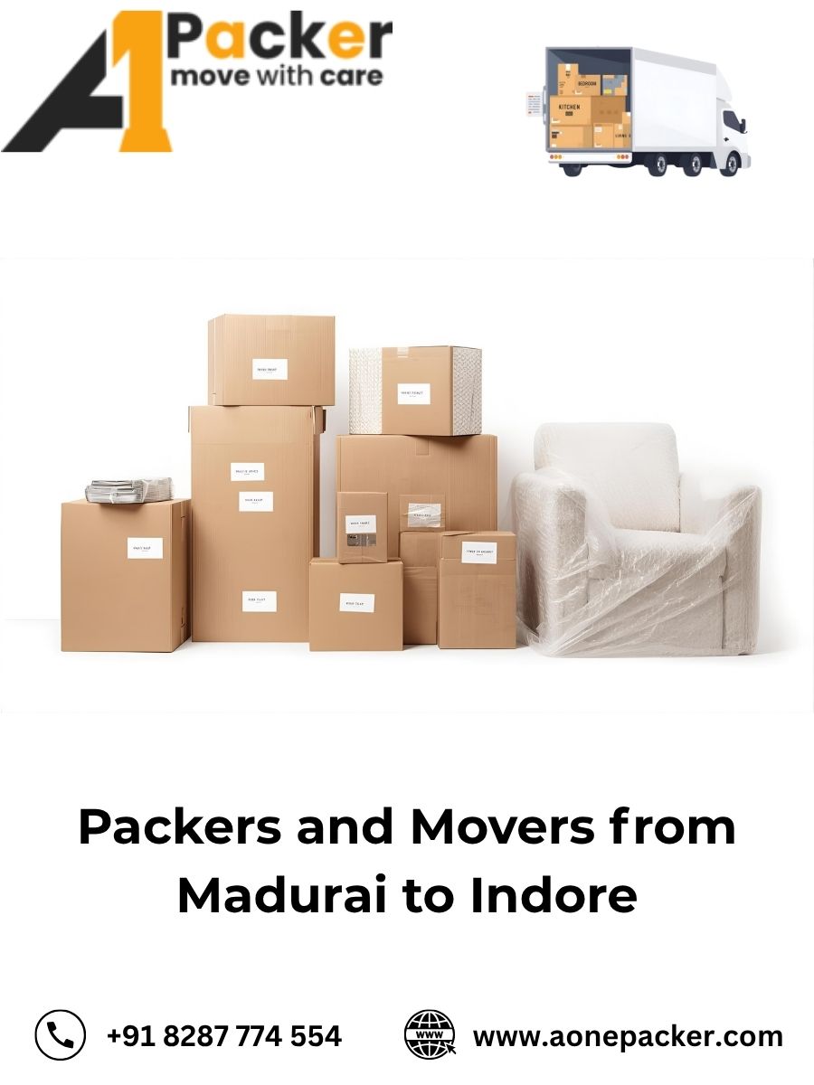 Packers and Movers from Madurai to Indore