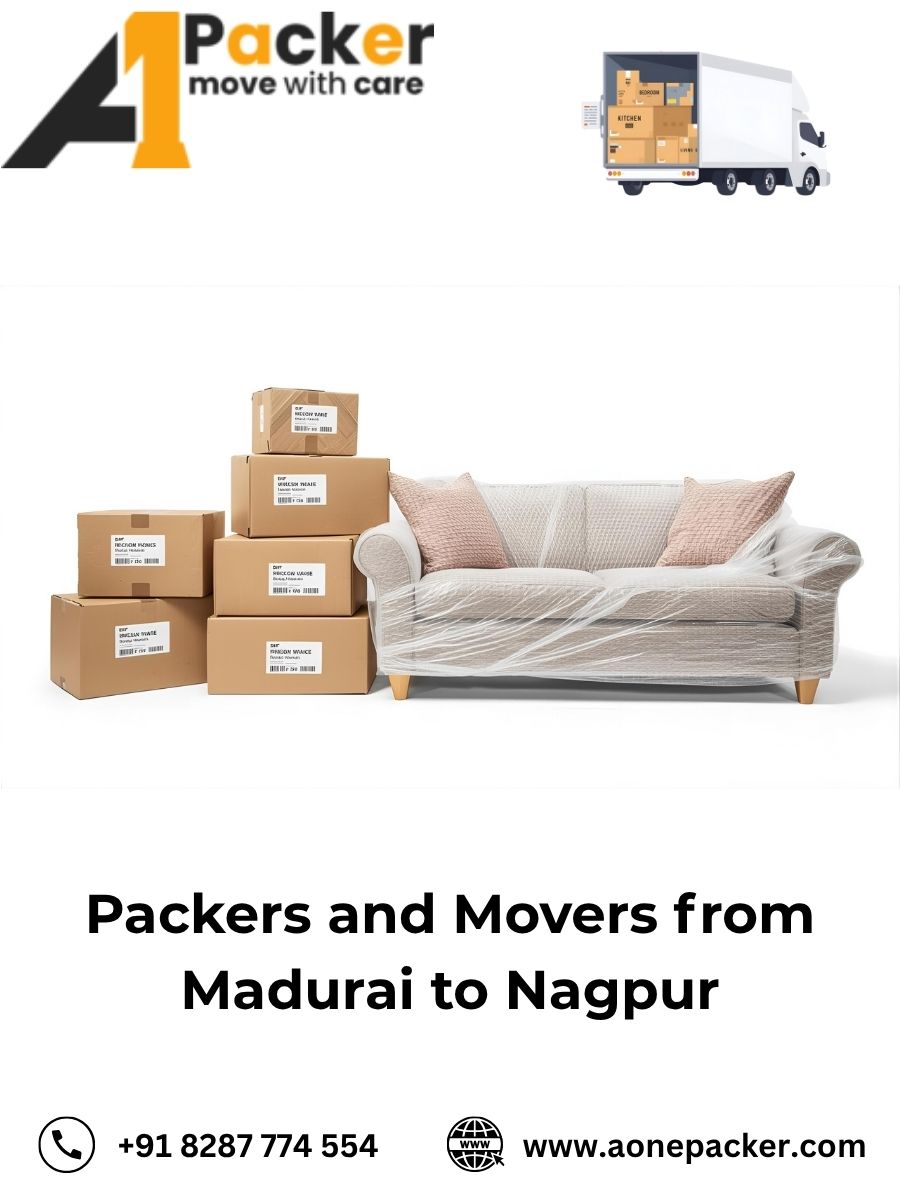 Packers and Movers from Madurai to Nagpur