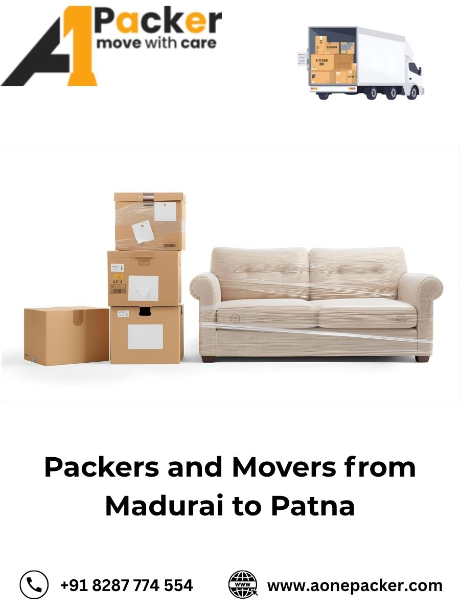 Packers and Movers from Madurai to Patna