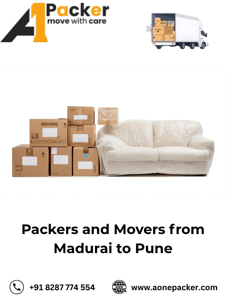 Packers and Movers from Madurai to Pune