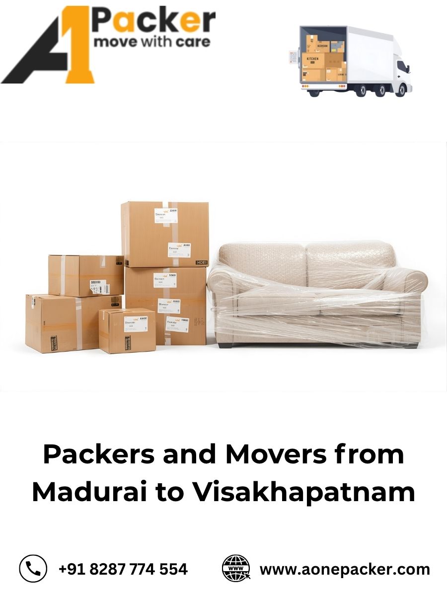Packers and Movers from Madurai to Visakhapatnam