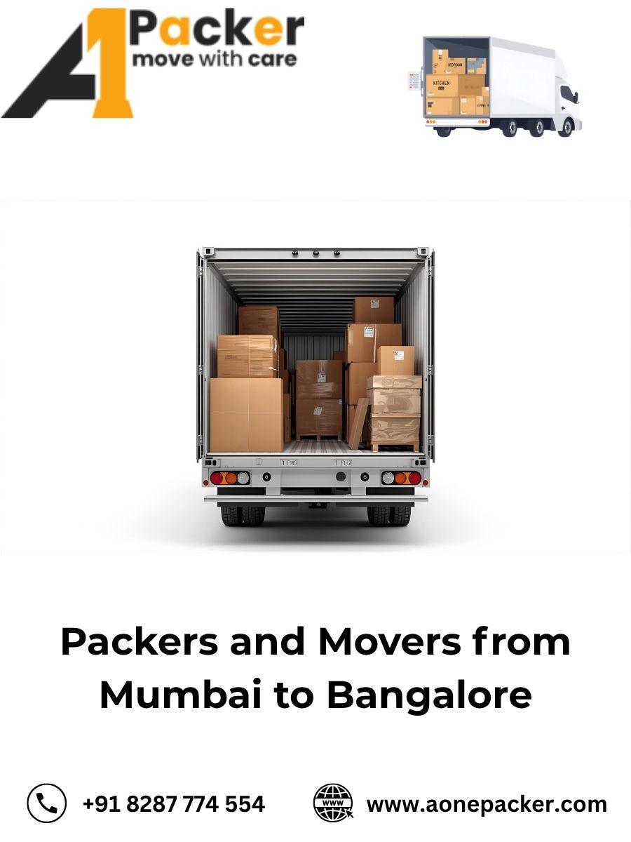 Packers and Movers from Mumbai to Bangalore