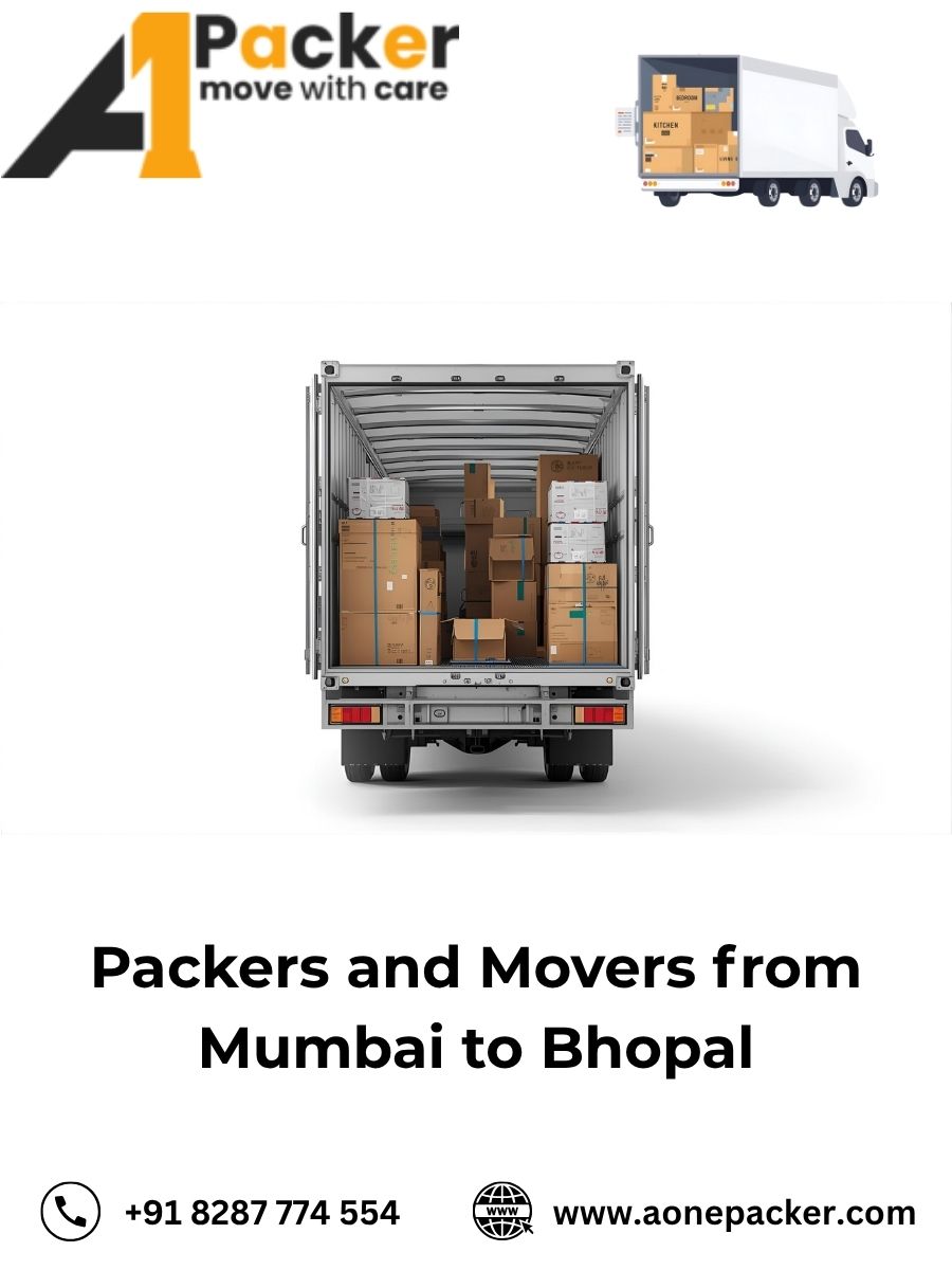 Packers and Movers from Mumbai to Bhopal