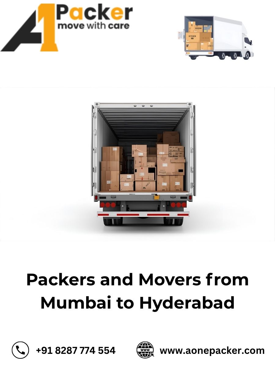 Packers and Movers from Mumbai to Hyderabad