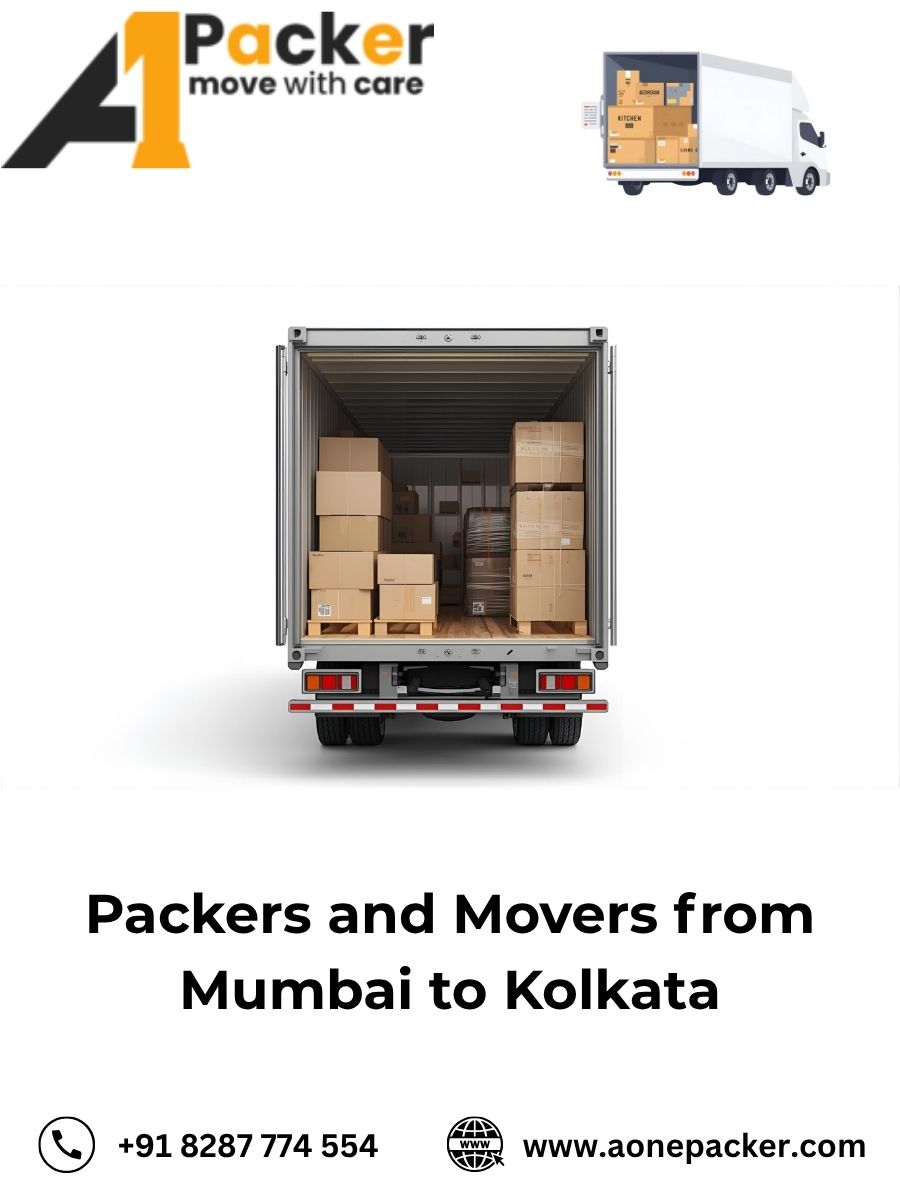 Packers and Movers from Mumbai to Kolkata