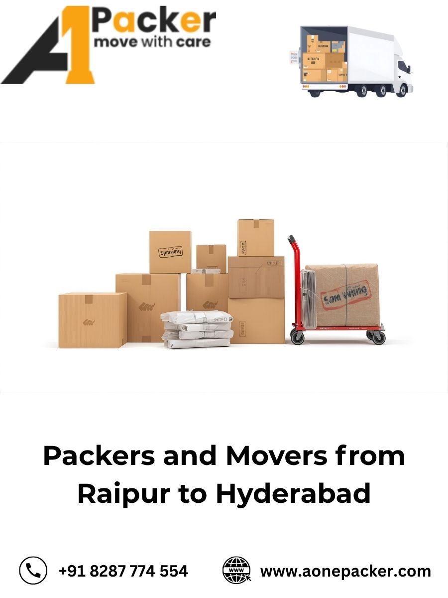 Packers and Movers from Raipur to Hyderabad