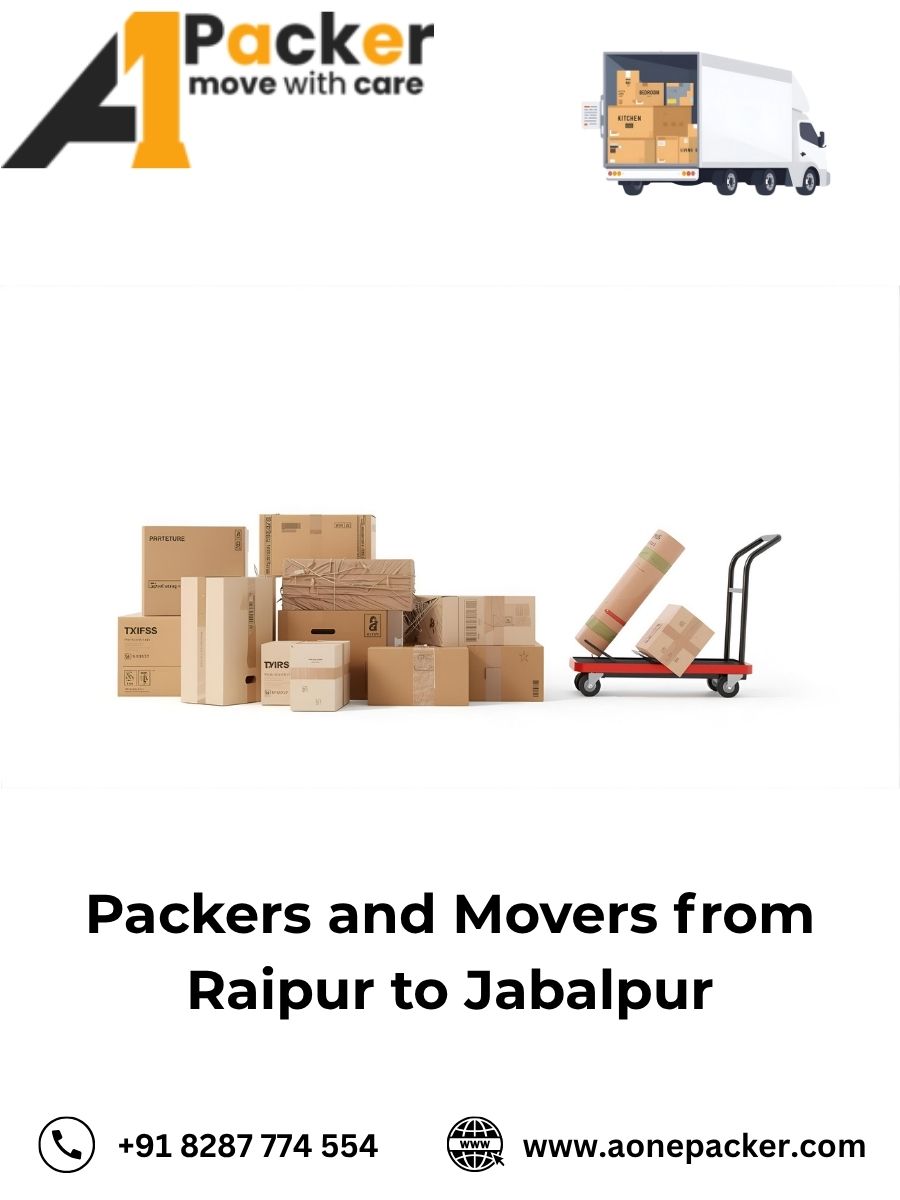 Packers and Movers from Raipur to Jabalpur