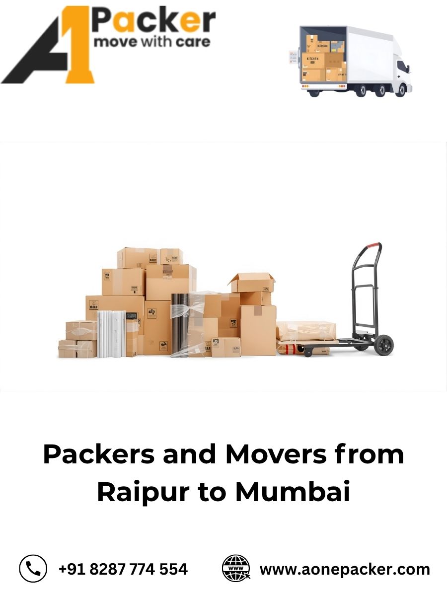 Packers and Movers from Raipur to Mumbai