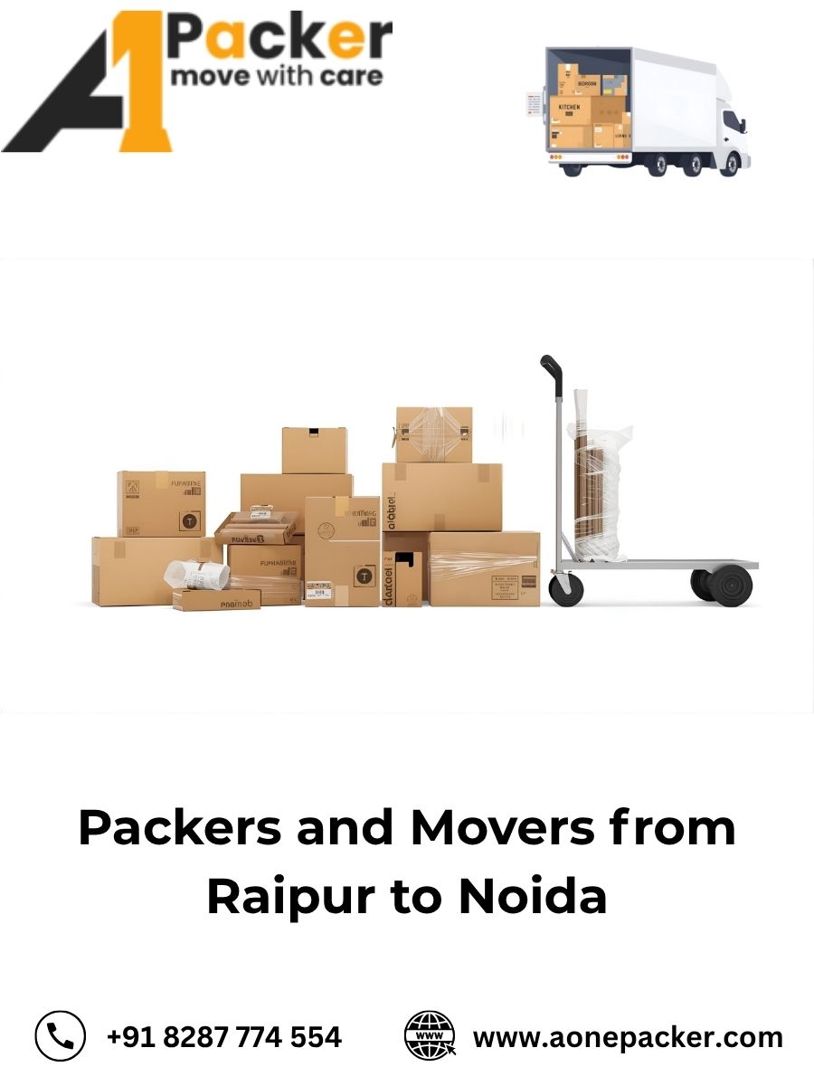 Packers and Movers from Raipur to Noida