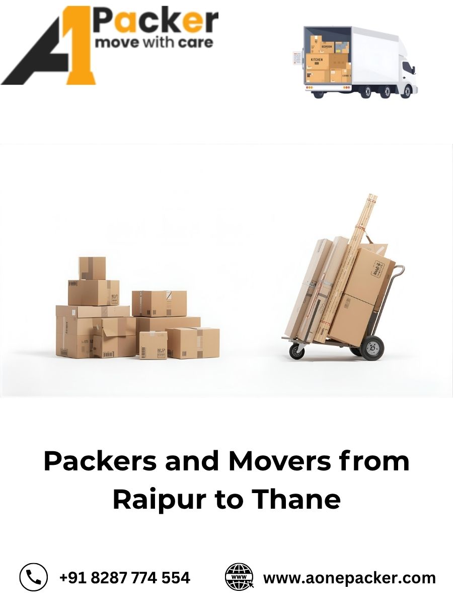 Packers and Movers from Raipur to Thane