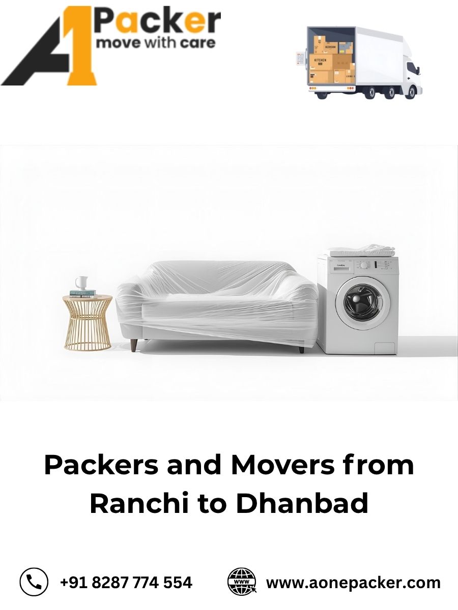 Packers and Movers from Ranchi to Dhanbad