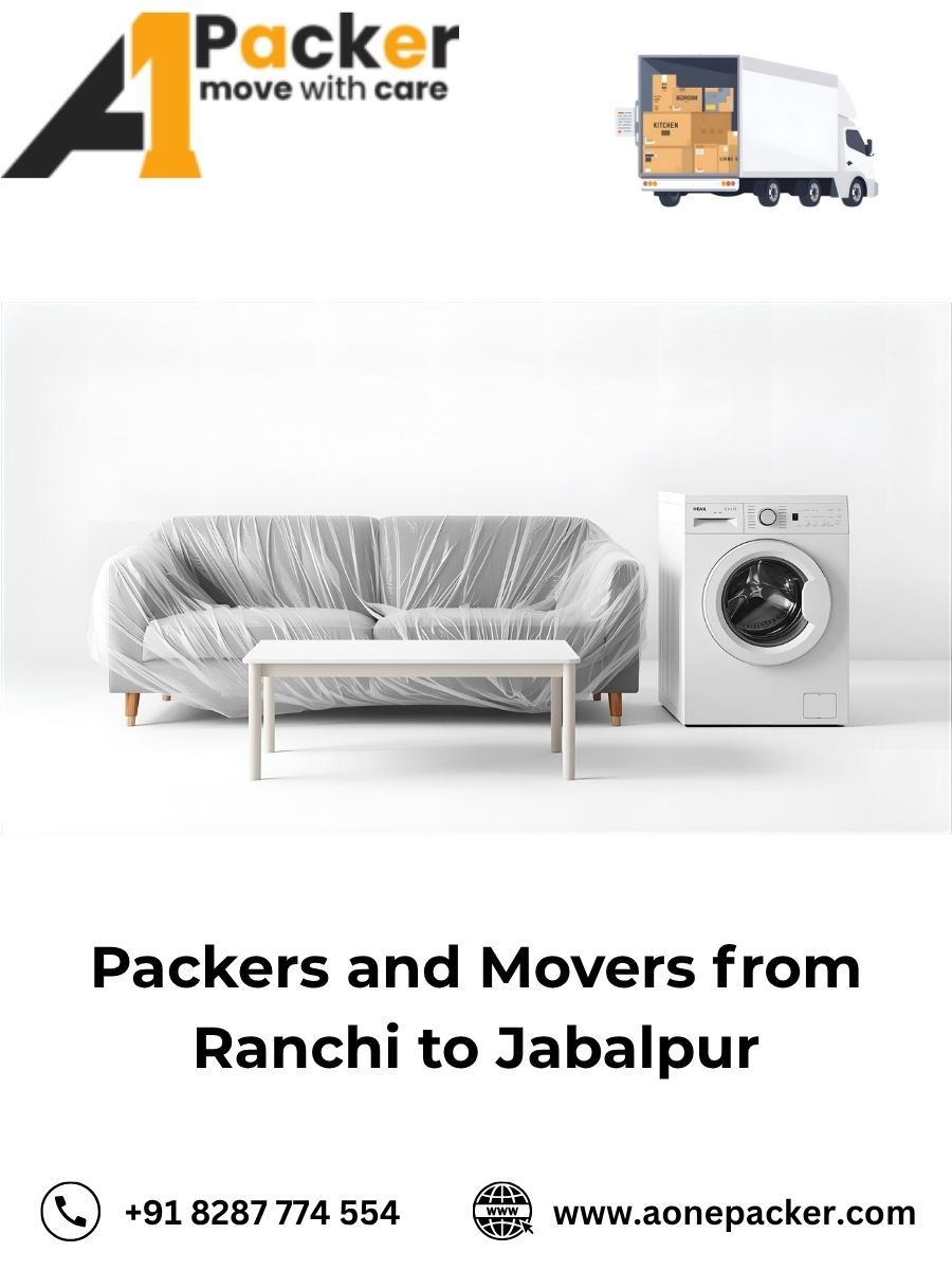 Packers and Movers from Ranchi to Jabalpur