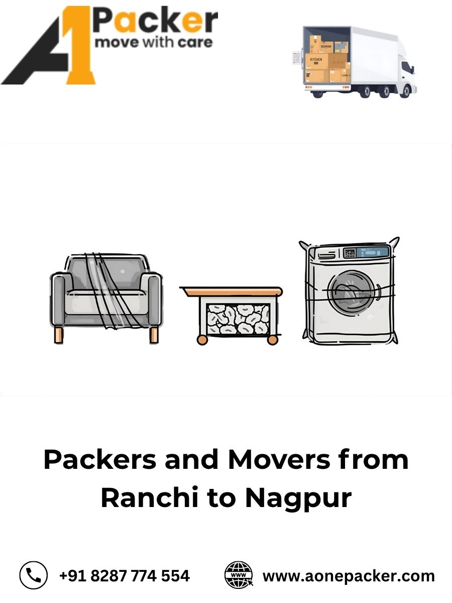 Packers and Movers from Ranchi to Nagpur
