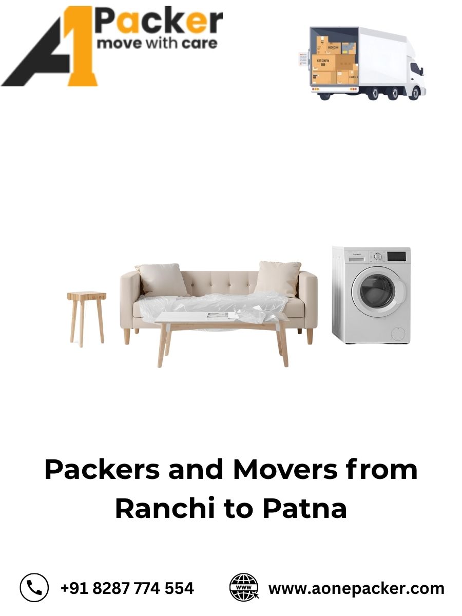 Packers and Movers from Ranchi to Patna