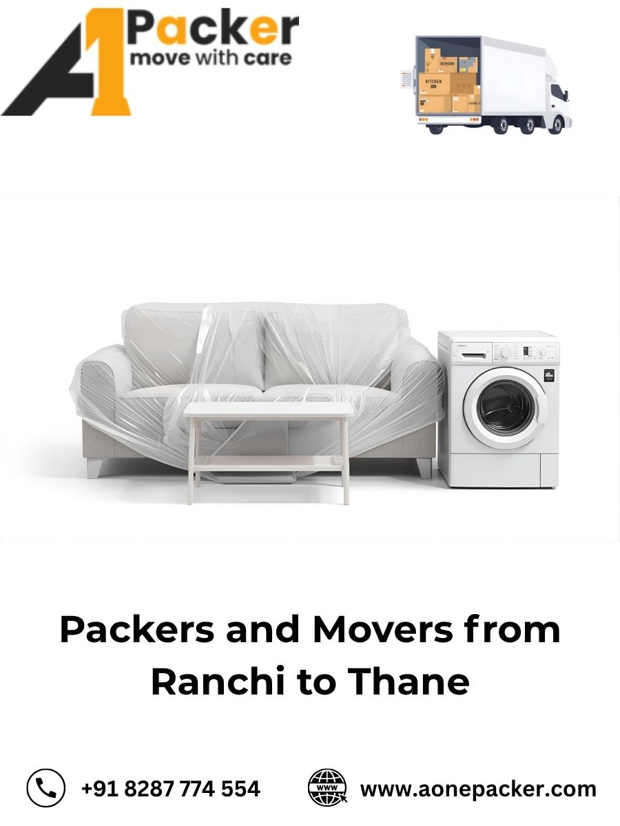 Packers and Movers from Ranchi to Thane
