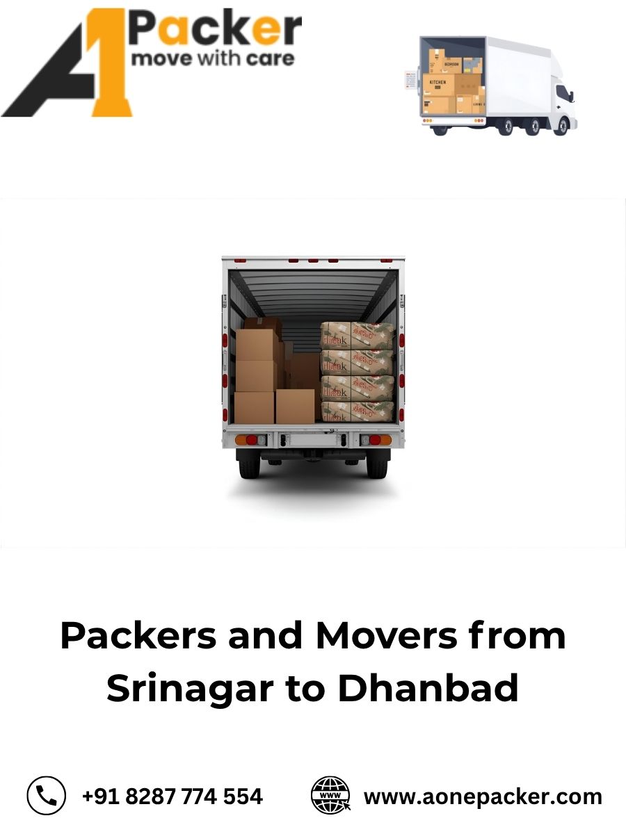 Packers and Movers from Srinagar to Dhanbad