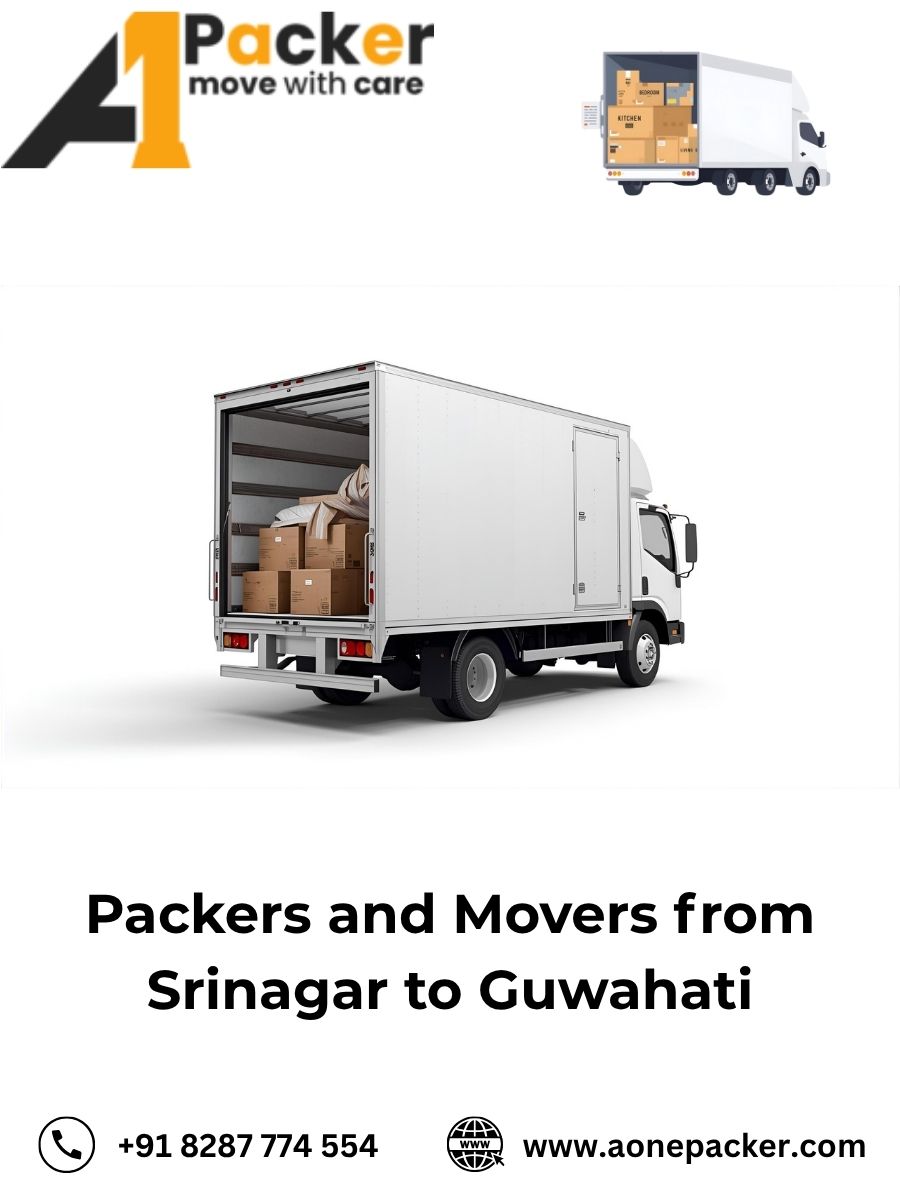 Packers and Movers from Srinagar to Guwahati