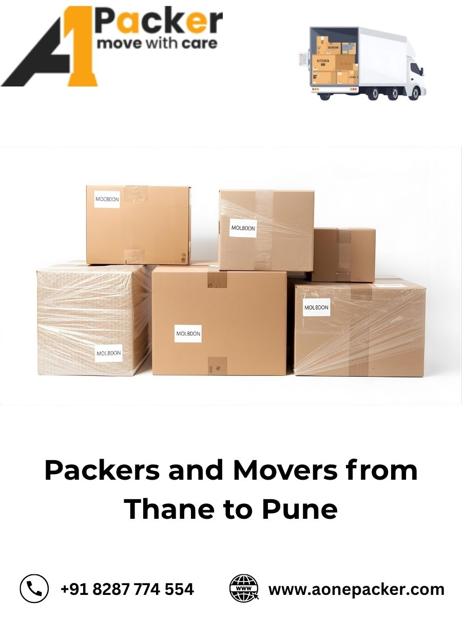 Packers and Movers from Thane to Pune