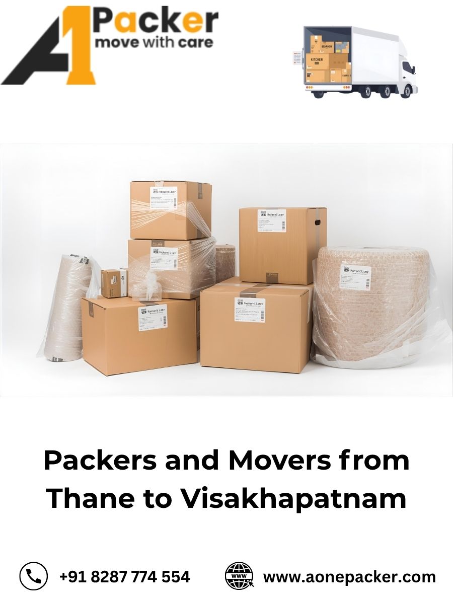 Packers and Movers from Thane to Visakhapatnam