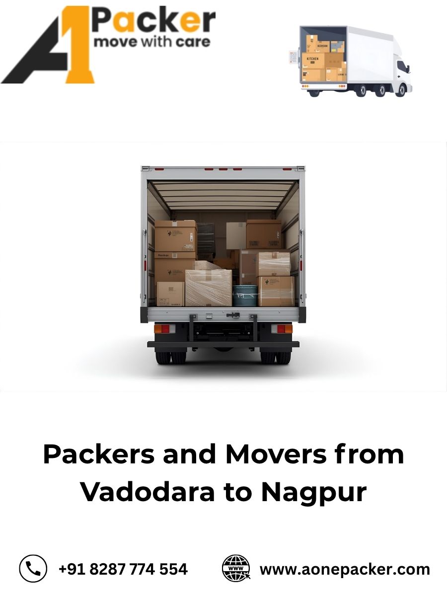 Packers and Movers from Vadodara to Nagpur