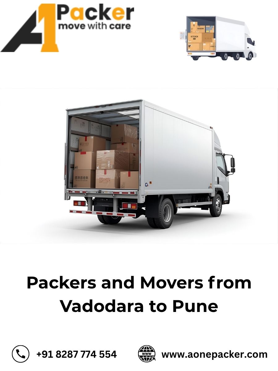 Packers and Movers from Vadodara to Pune