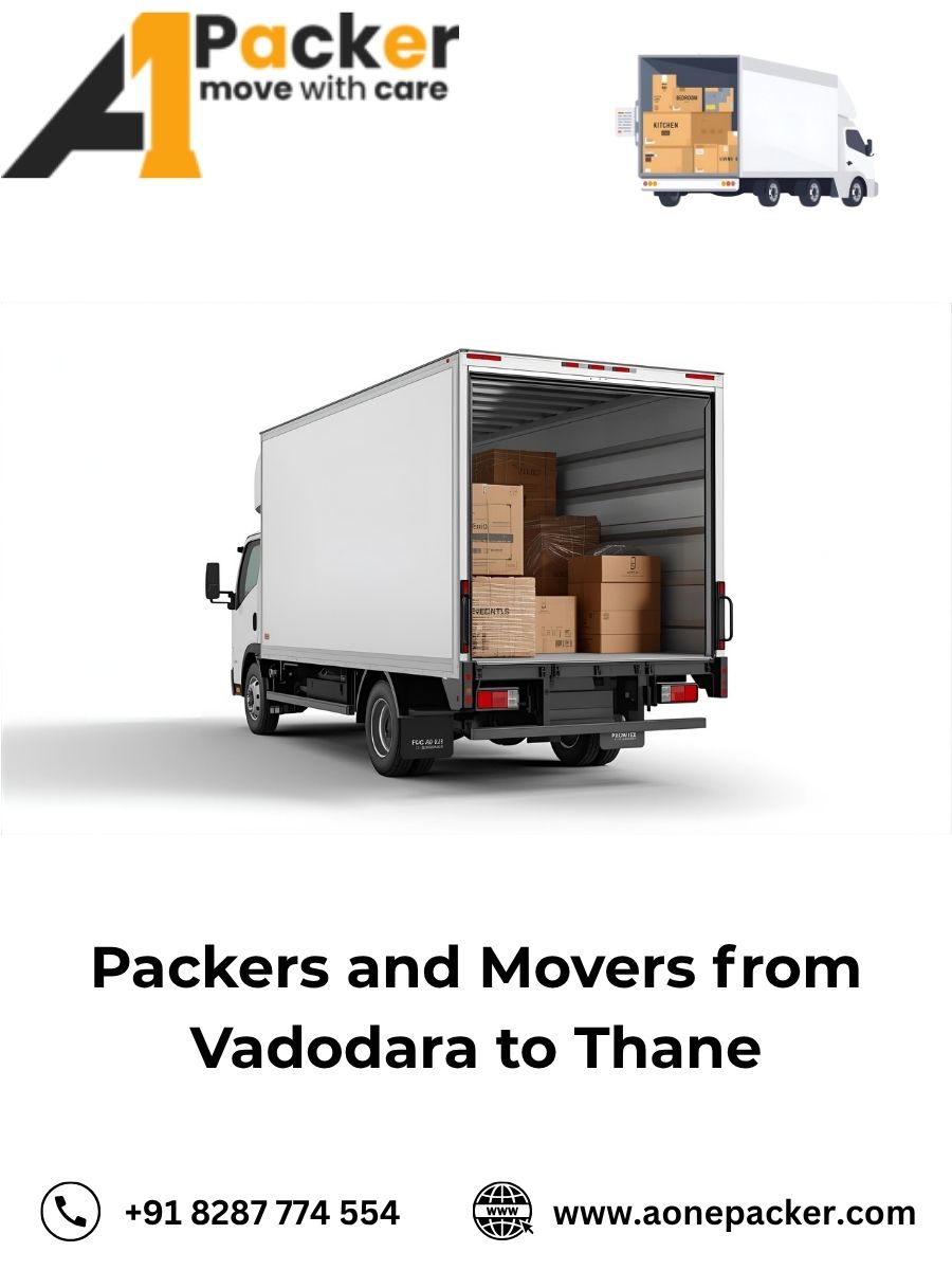 Packers and Movers from Vadodara to Thane