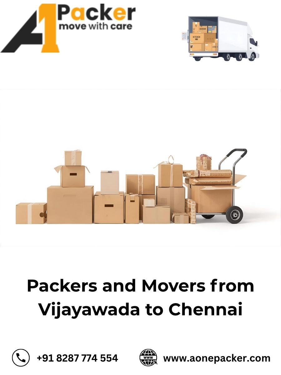Packers and Movers from Vijayawada to Chennai