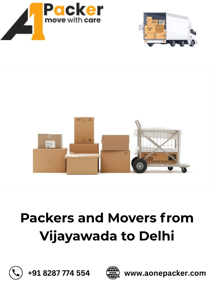 Packers and Movers from Vijayawada to Delhi