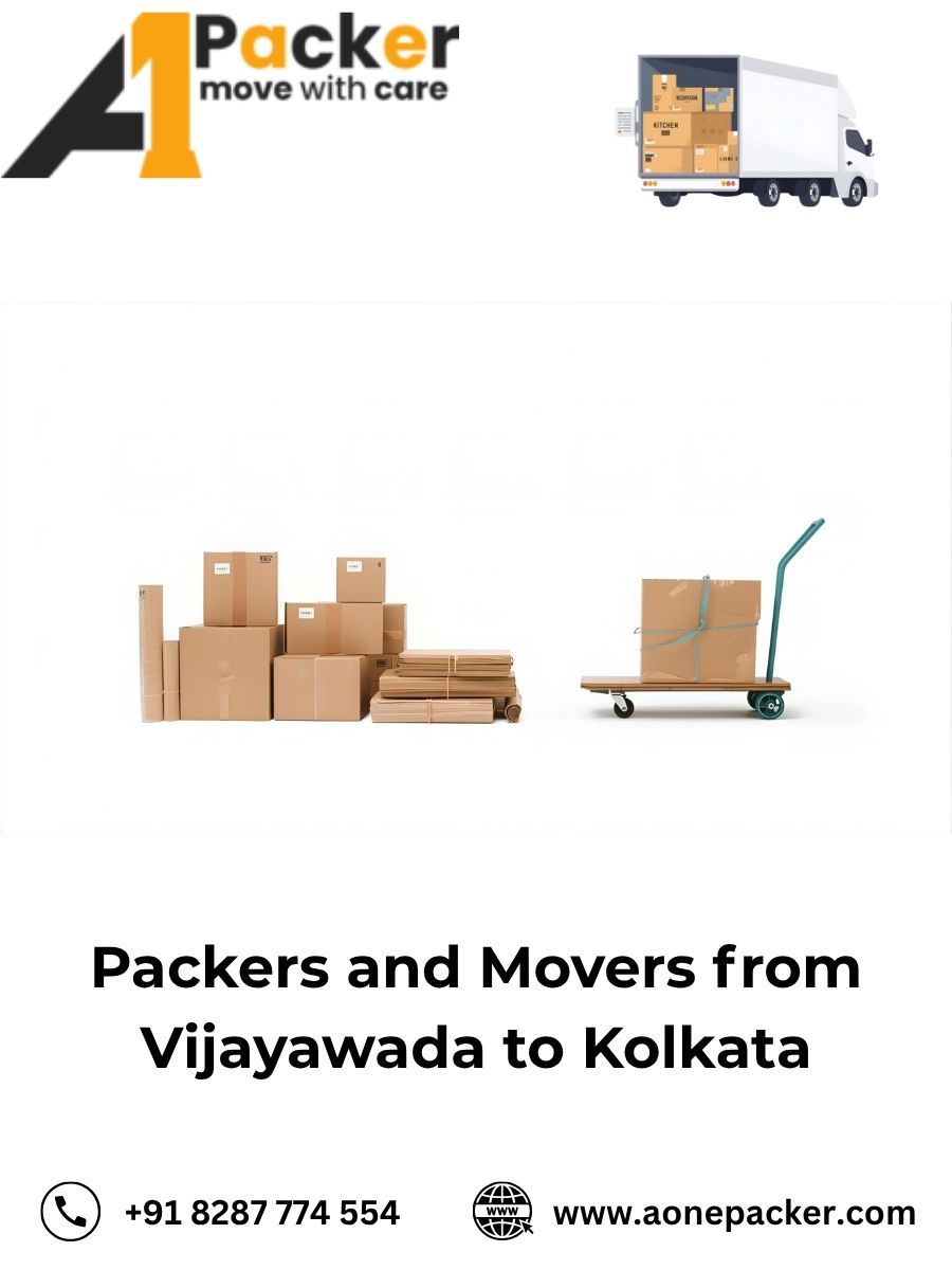 Packers and Movers from Vijayawada to Kolkata
