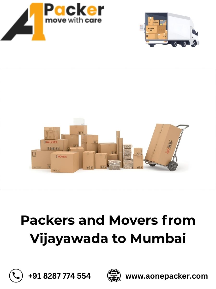 Packers and Movers from Vijayawada to Mumbai