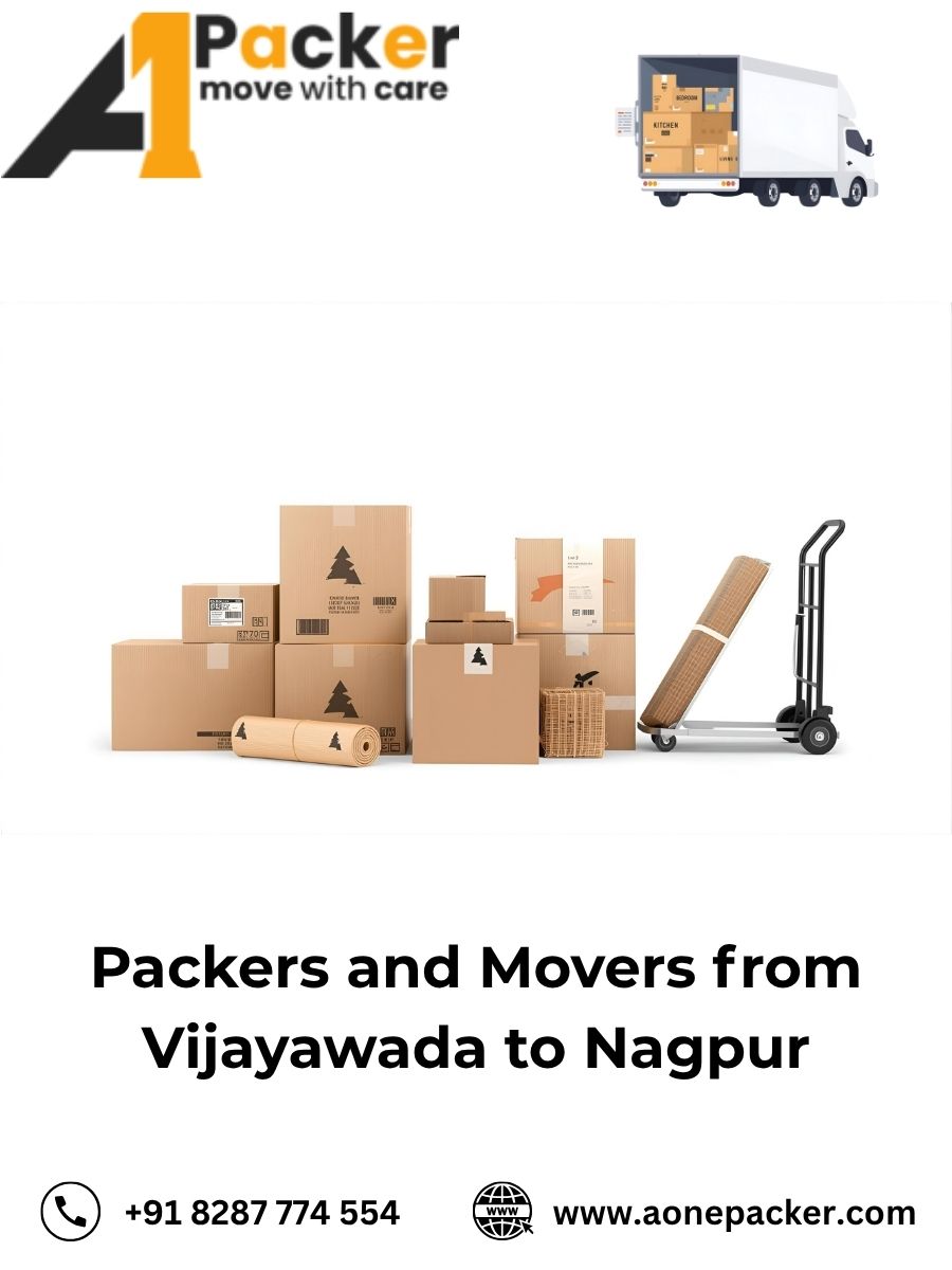Packers and Movers from Vijayawada to Nagpur