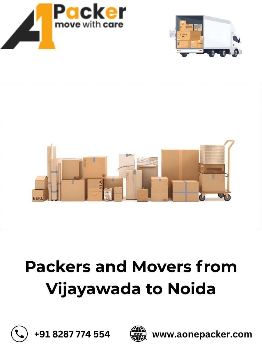 Packers and Movers from Vijayawada to Noida