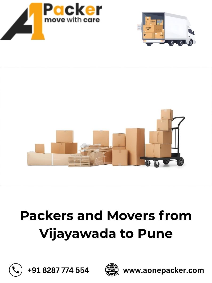 Packers and Movers from Vijayawada to Pune