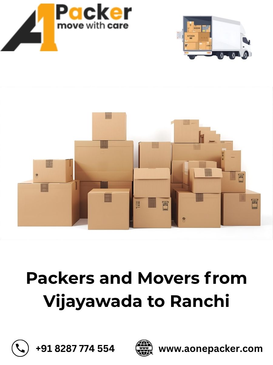 Packers and Movers from Vijayawada to Ranchi