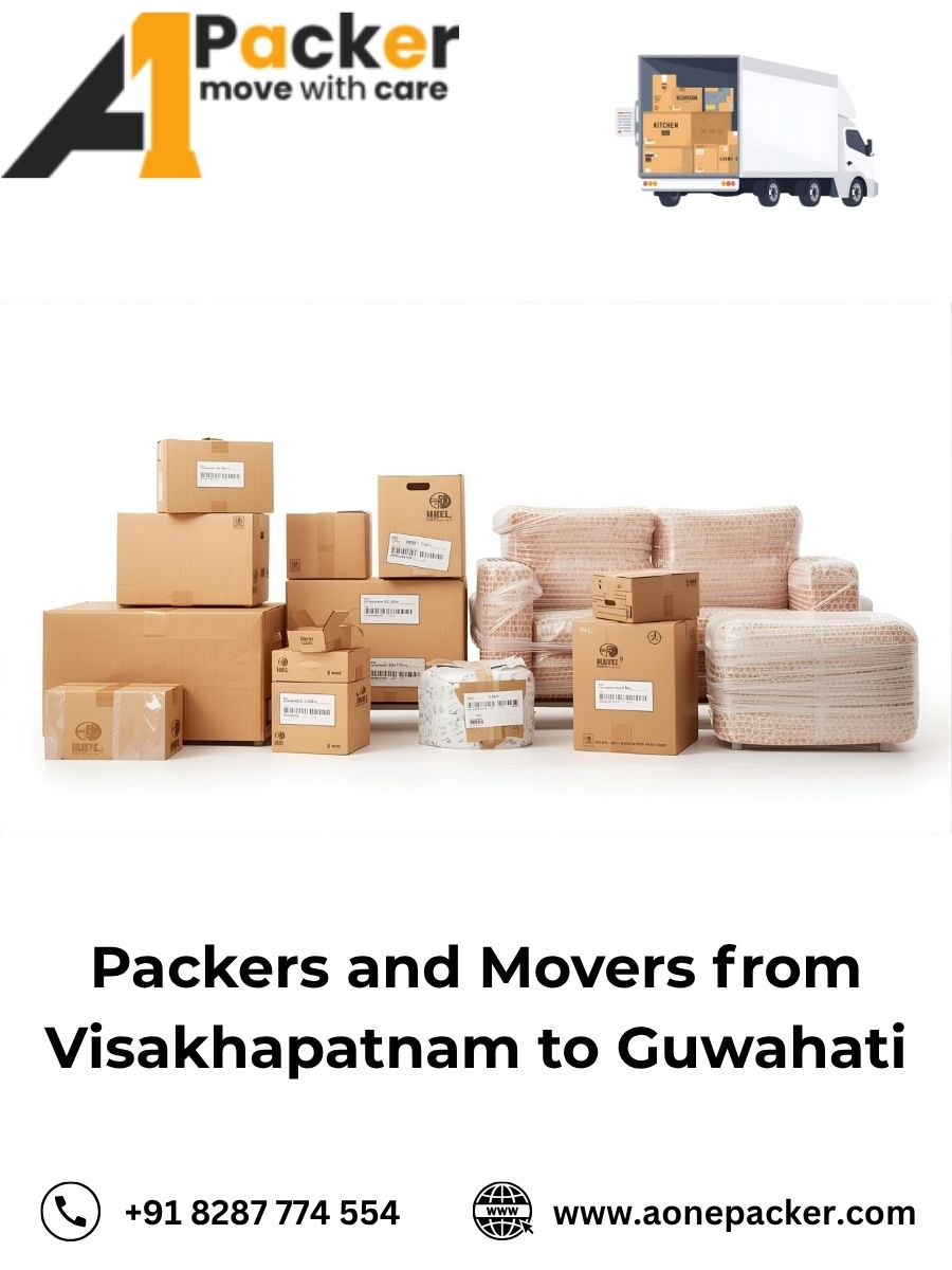 Packers and Movers from Visakhapatnam to Guwahati