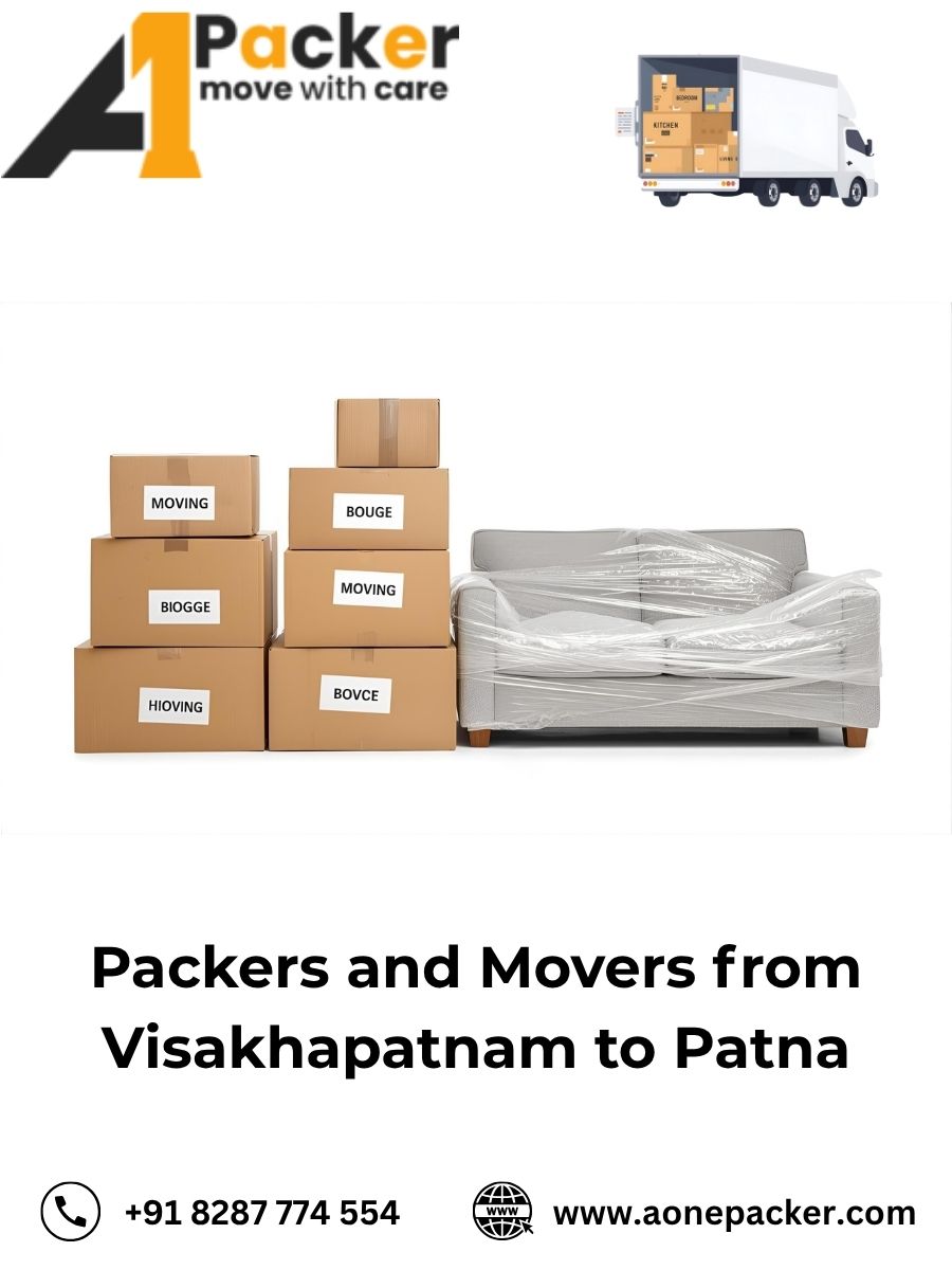 Packers and Movers from Visakhapatnam to Patna