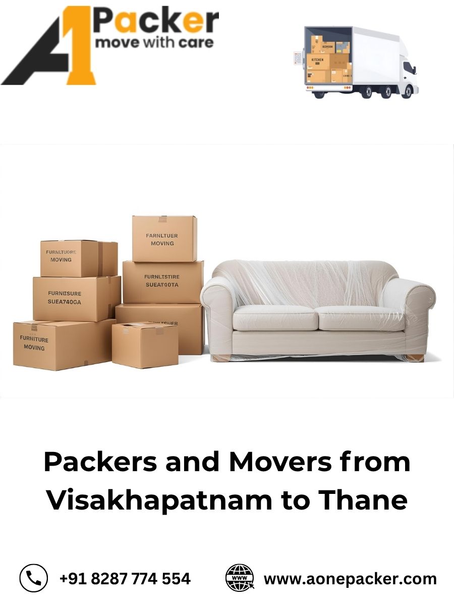 Packers and Movers from Visakhapatnam to Thane