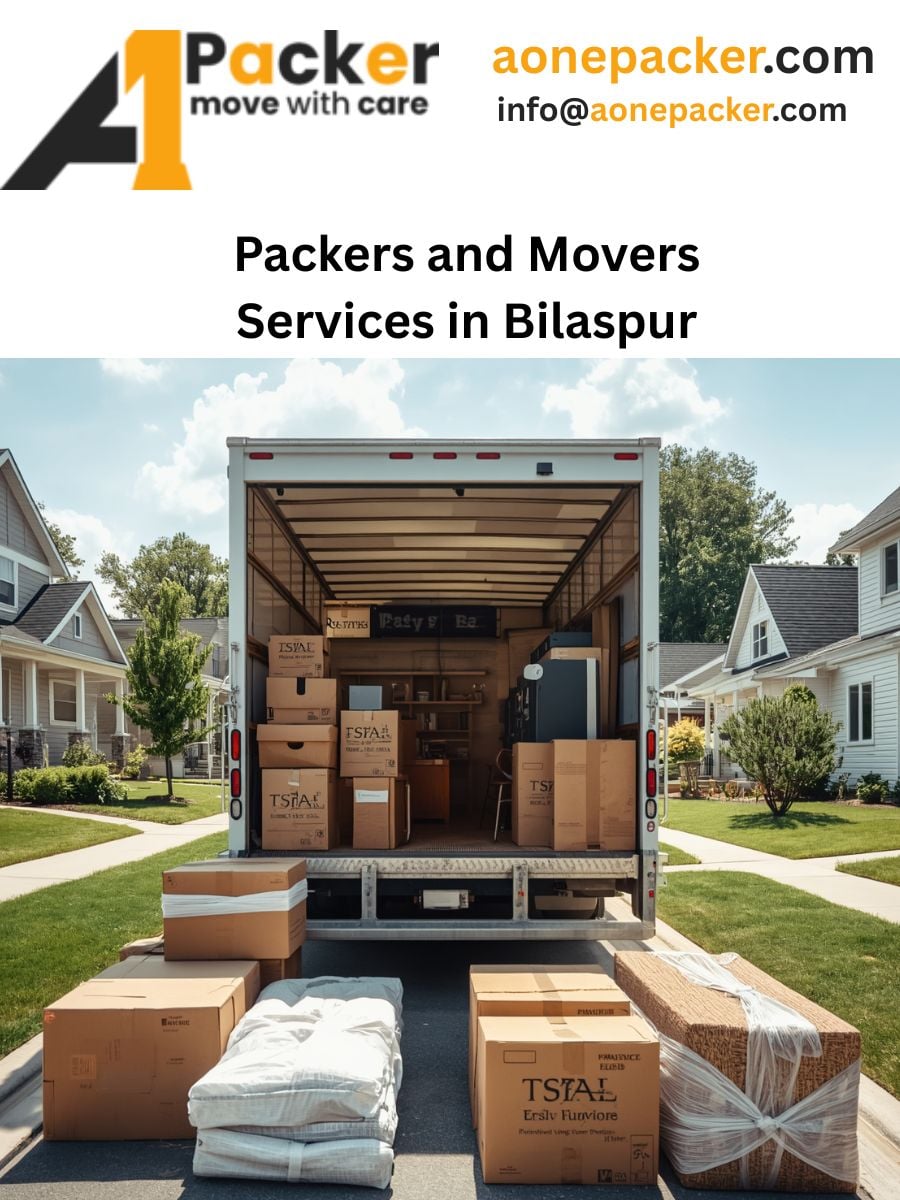 Packers and Movers in Bilaspur, Chhattisgarh