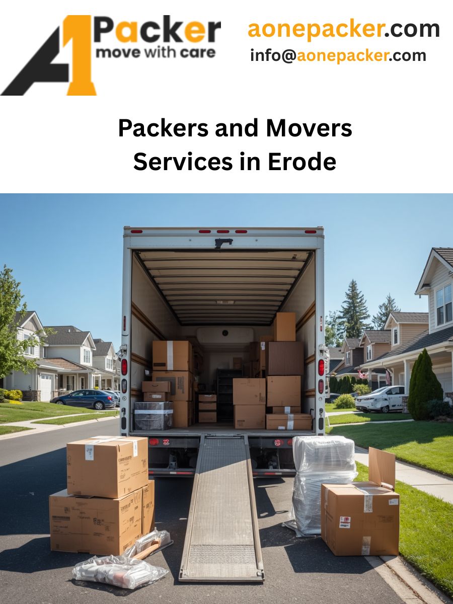 Packers and Movers in Erode, Tamil Nadu