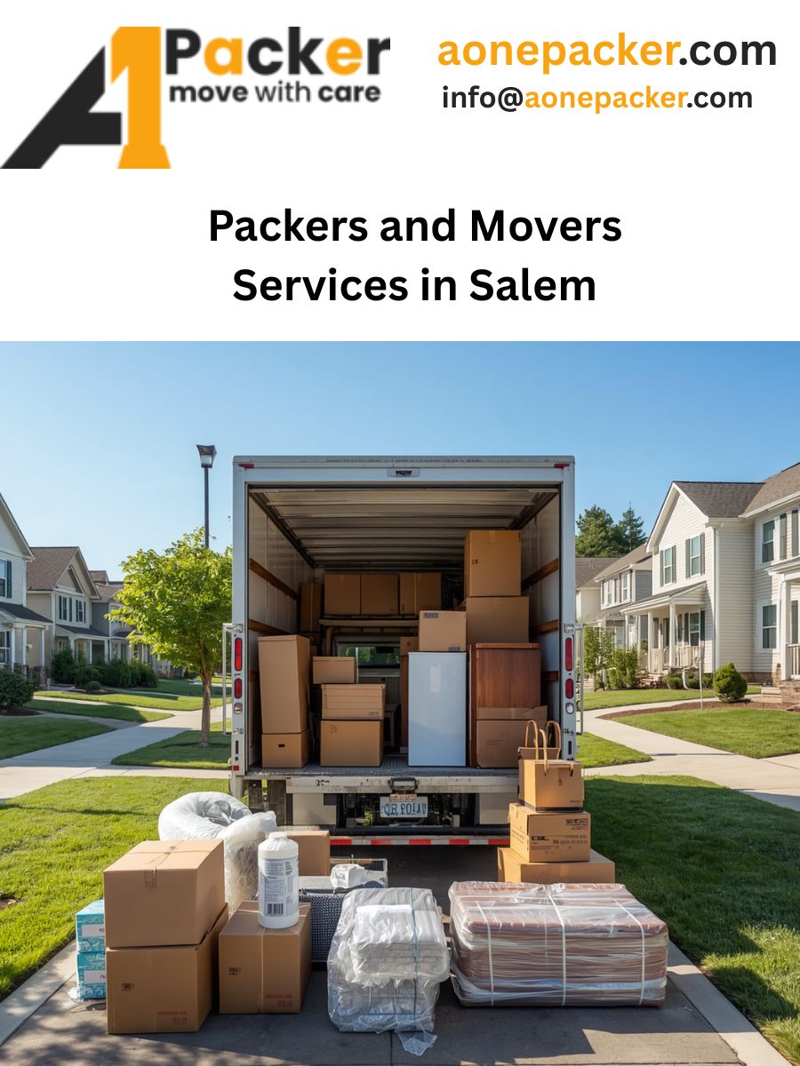 Packers and Movers in Salem, Tamil Nadu