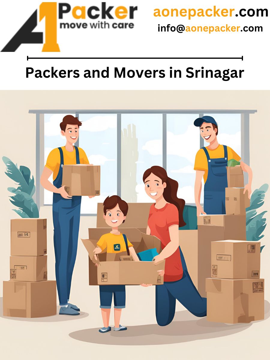 Packers and Movers Charges in Srinagar