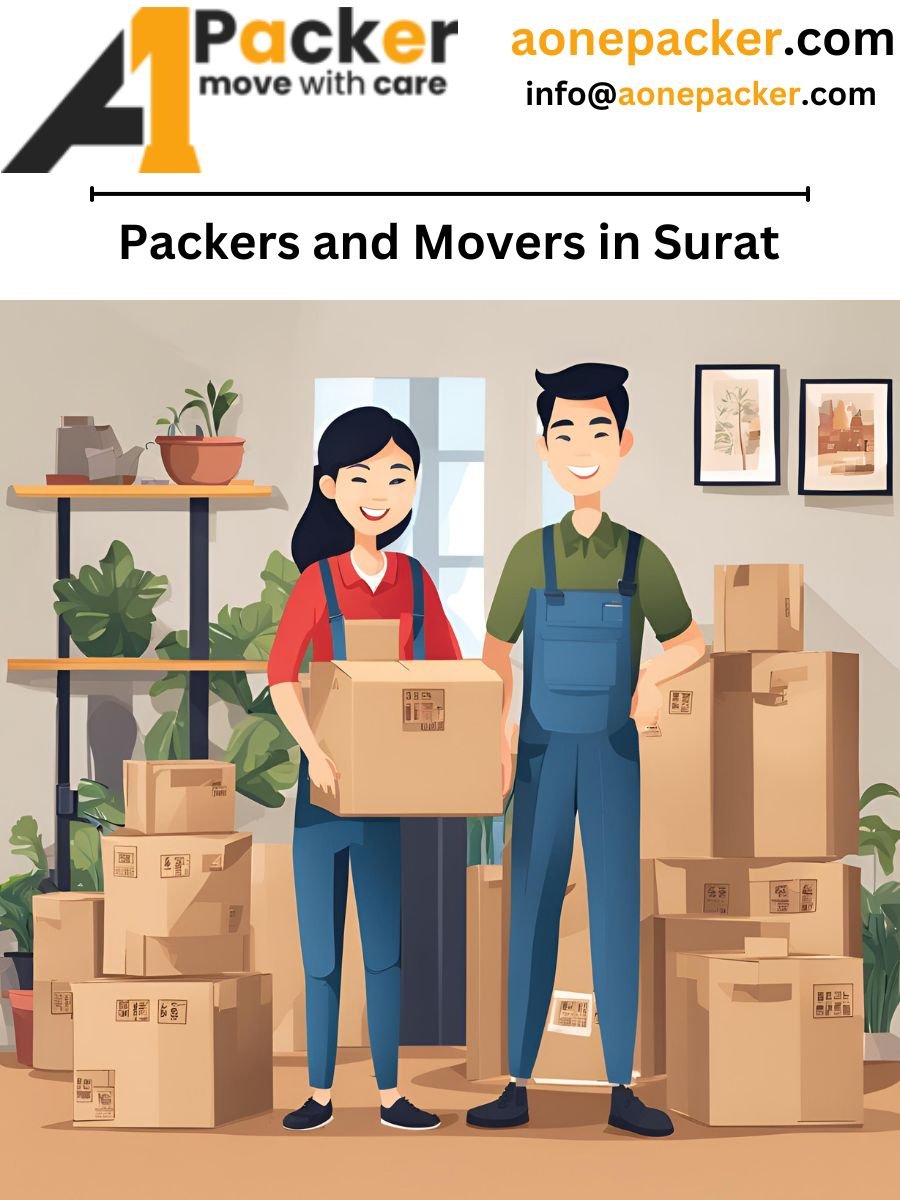 Packers and Movers Charges in Surat