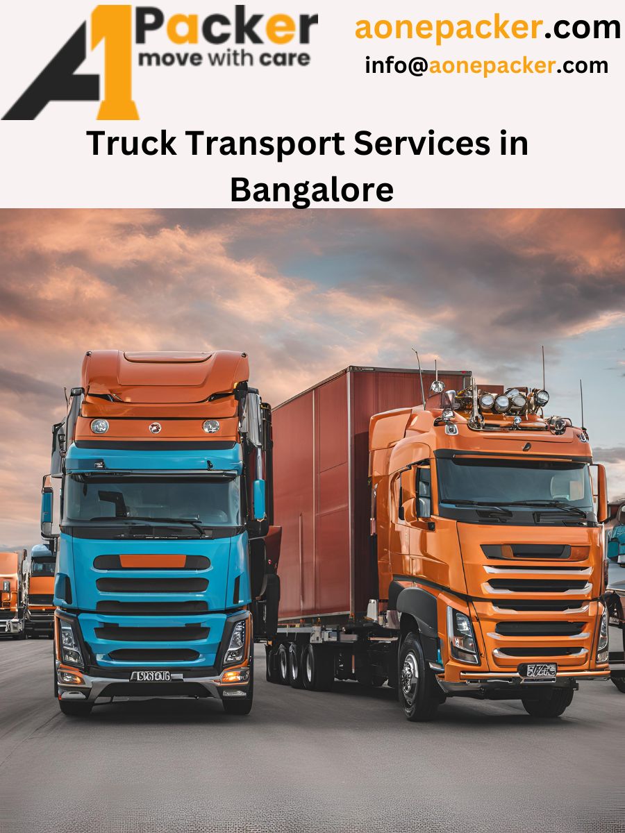 Truck Transport Services in Bangalore