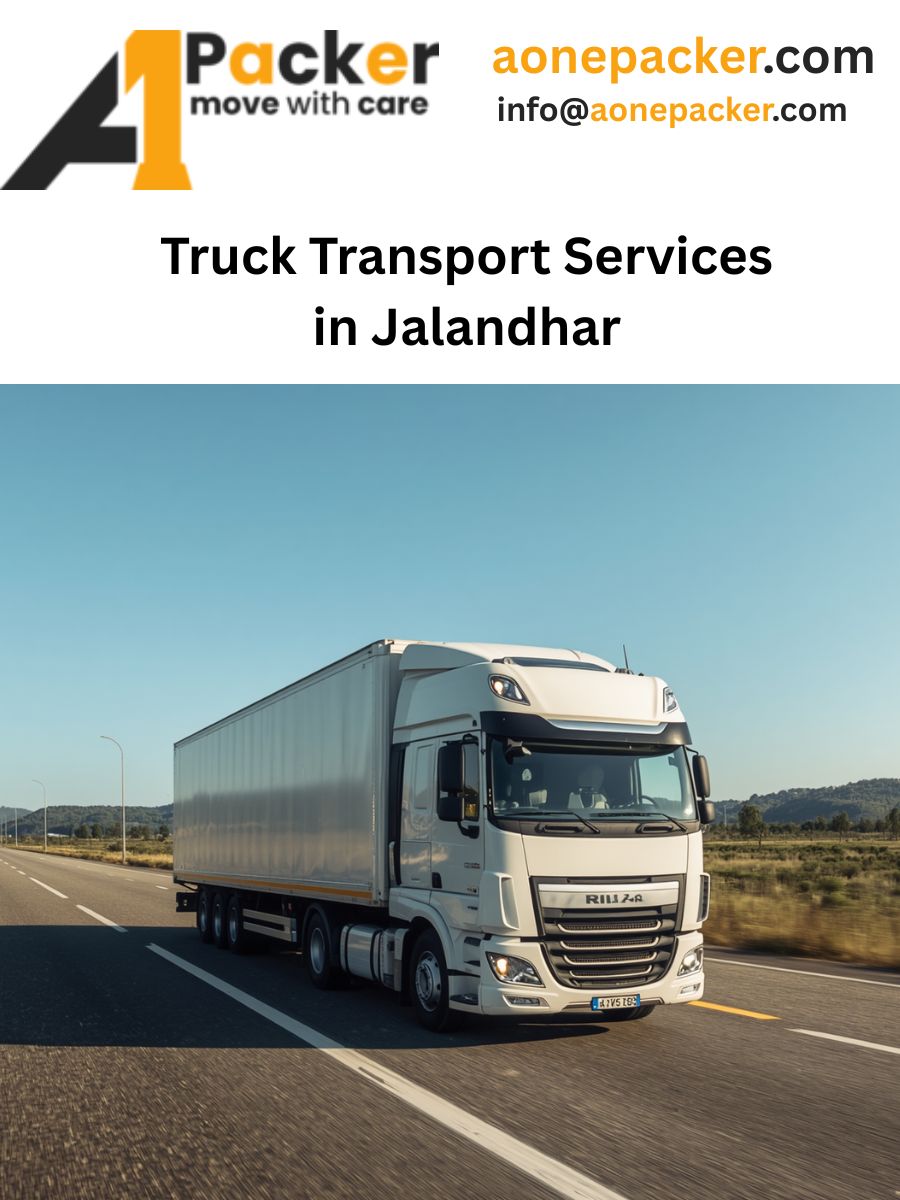 Truck Transport Services in Jalandhar, Punjab